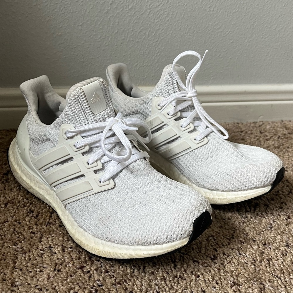 Adidas White Ultraboosts